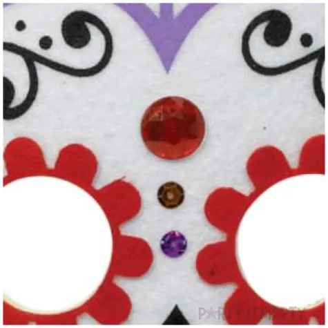 maska day of the dead filcowa amscan