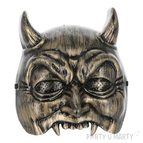 maska demon zloty smiffys