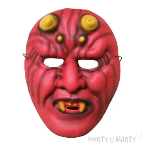 maska diabel pianka 3d