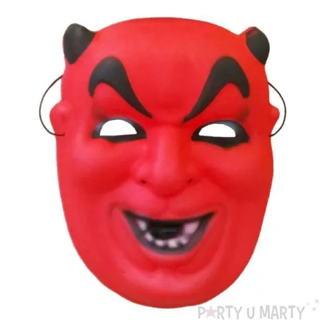 maska diabel pianka 3d