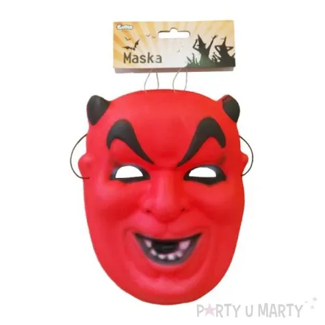 maska diabel pianka 3d