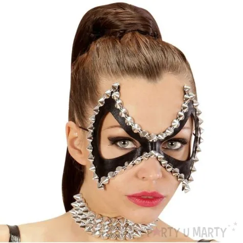 maska diabolik bdsm czarna widmann