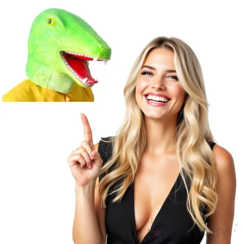 maska dinozaur lateksowa gadgetmaster