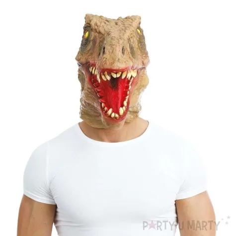 maska dinozaur t rex ptitclown