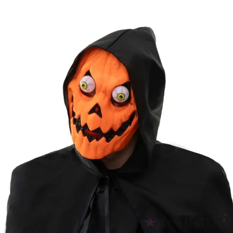 maska dynia z wytrzeszczonymi galami plastik partypal