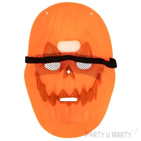 maska dynia z wytrzeszczonymi galami plastik partypal