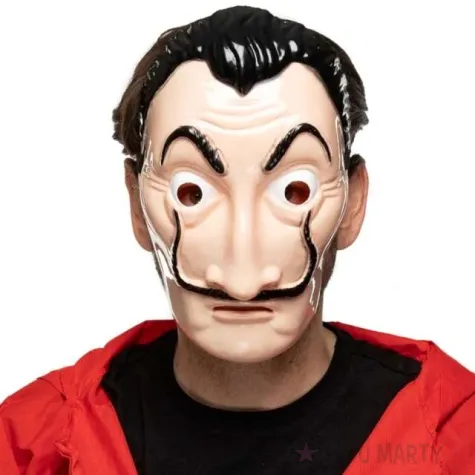 maska el profesor dom z papieru ecru partypal