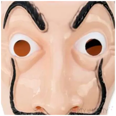 maska el profesor dom z papieru ecru partypal