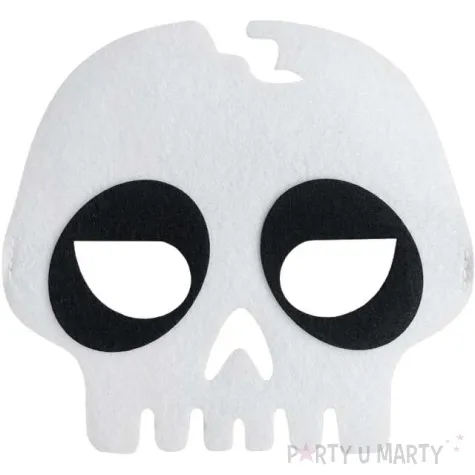maska filcowa czaszka godan 18x16 5 cm