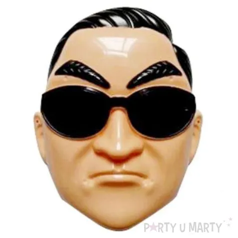 maska gangnam style psy plastikowa