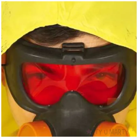 maska gazowa lateksowa guirca