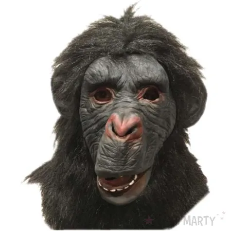 maska goryl lateksowa partytino