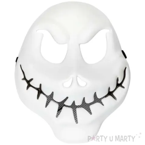 maska halloween duszek plastikowa partypal