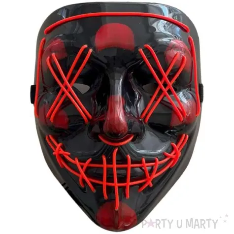 maska halloweenowe szwy funnyfashion