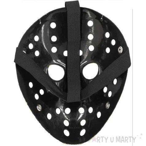 maska hokejowa jason srebrny partypal