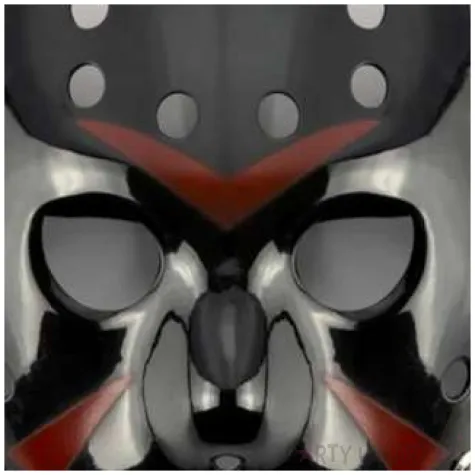 maska jason piatek 13 czarna partypal