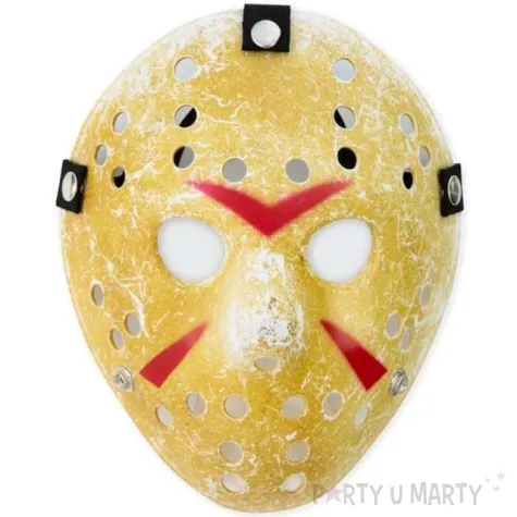 maska jason piatek 13 zolta partypal