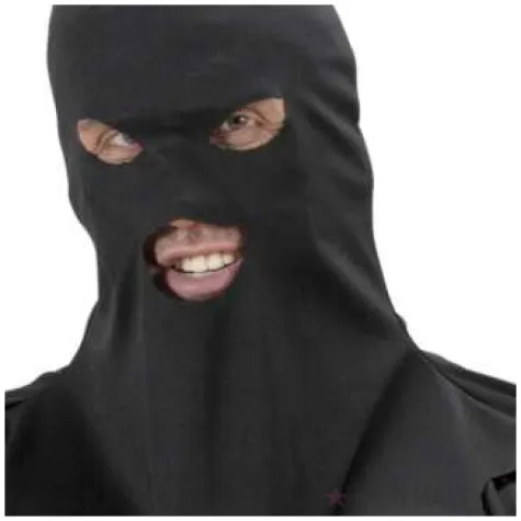 maska kaptur kata czarna widmann