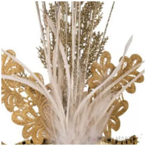 maska karnawalowa brokatowa elegancja zlota carnival toys