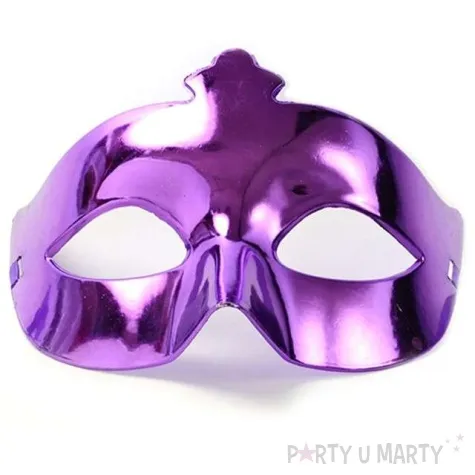 maska karnawalowa fioletowa