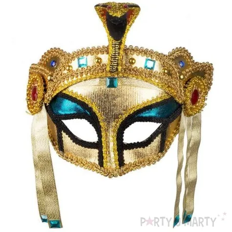 maska karnawalowa kleopatra zlota godan