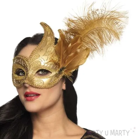 maska karnawalowa preziosa zlota boland