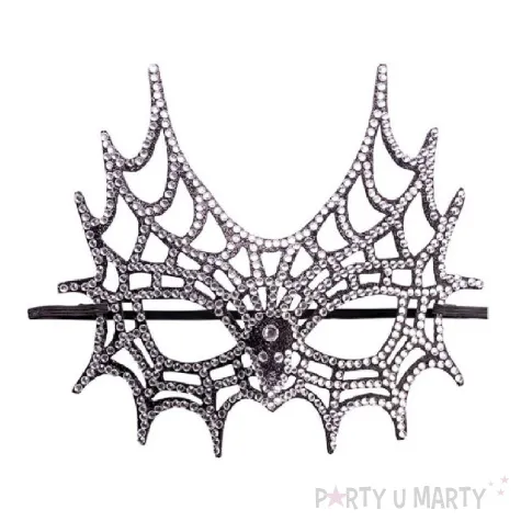 maska karnawalowa wenecka pajecza siec carnivaltoys