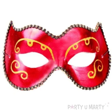 maska karnawalowa wenecka zdobiona kraszek