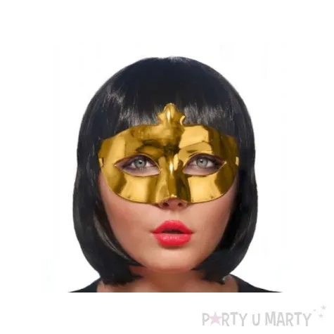 maska karnawalowa zlota
