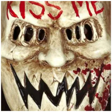 maska kiss me plastikowa guirca