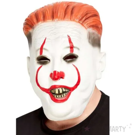 maska klaun dyktator lateksowa smiffys