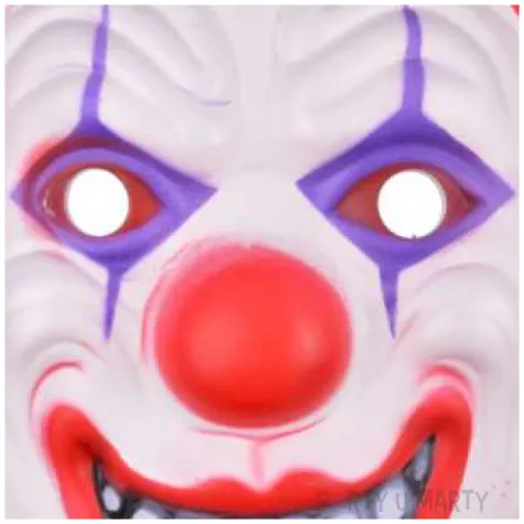 maska klaun psychopata w czapce piankowa arpex