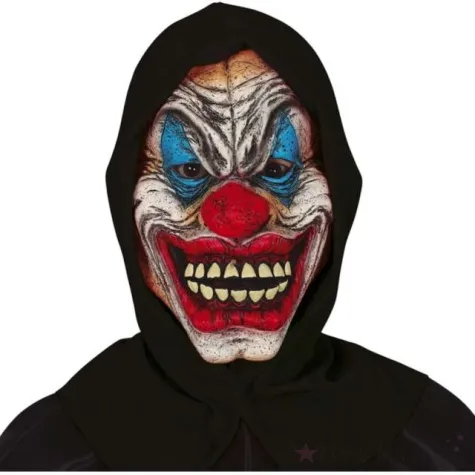 maska klaun upior guirca lateksowa