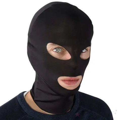 maska kominiarka czarny ptitclown