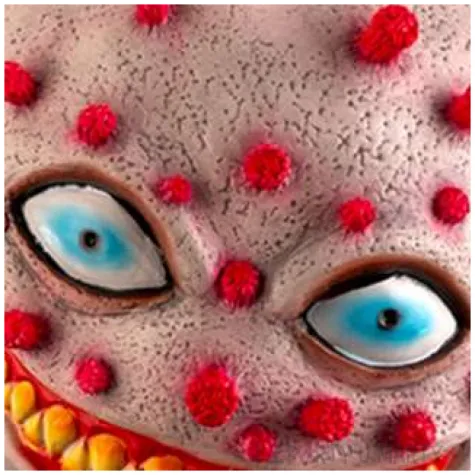maska koronawirus lateksowa carnival toys