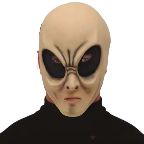 maska kosmita ufoludek lateksowa guirca