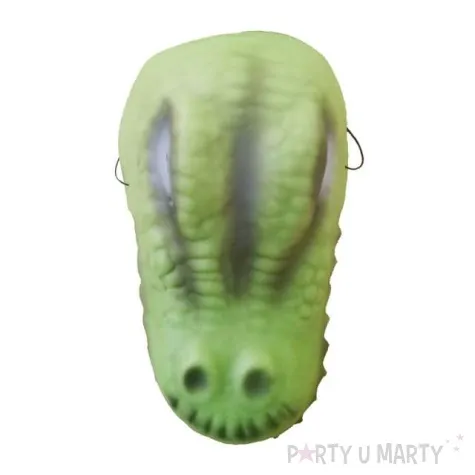 maska krokodyl pianka 3d