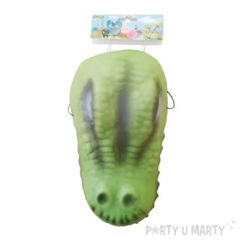 maska krokodyl pianka 3d