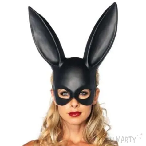 maska kroliczek playboya czarna