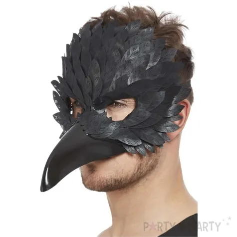 maska kruk czarna smiffys rozm uniwersalny