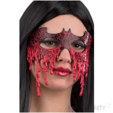 maska krwawy nietoperz carnival toys roz uniw