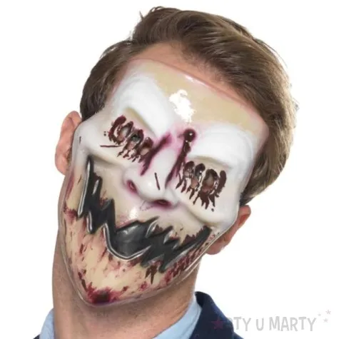 maska krwawy usmiech noc oczyszczenia
