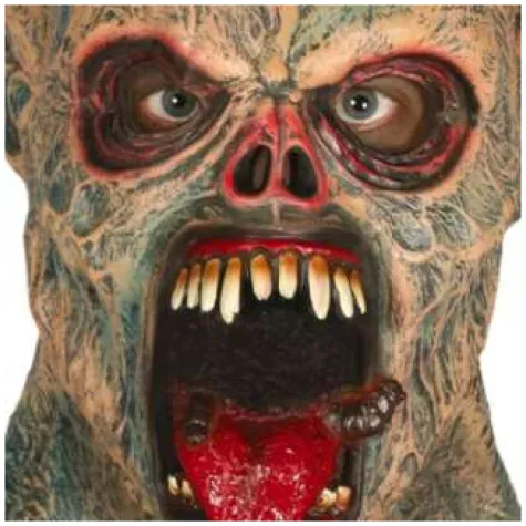 maska krzyczacy potwor lateksowa guirca