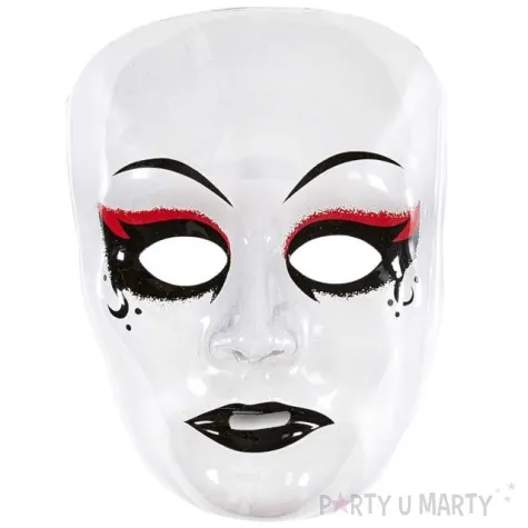 maska lady wampir transparentna widmann