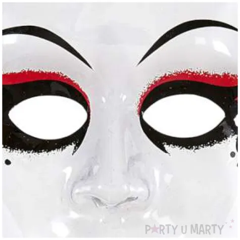 maska lady wampir transparentna widmann