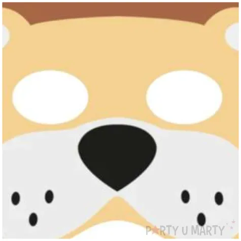 maska lew filcowa partypal