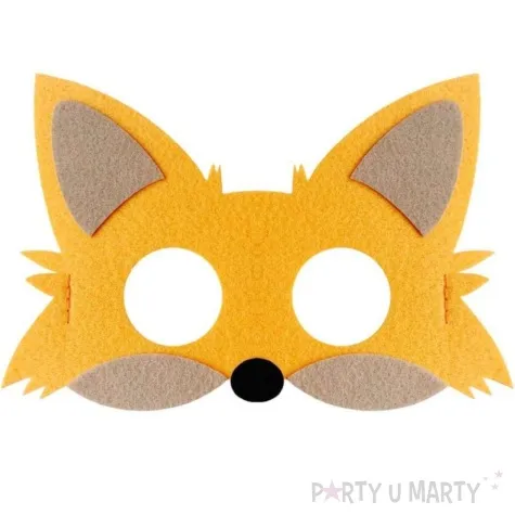 maska lisek filcowa godan