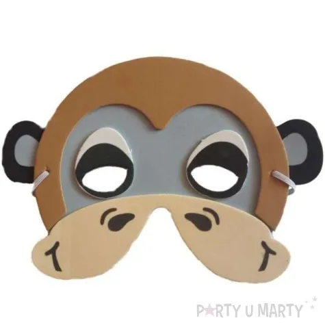 maska malpka piankowa partytino