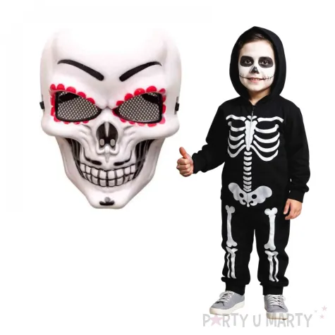 maska meksykanska smierc plastikowa carnival toys