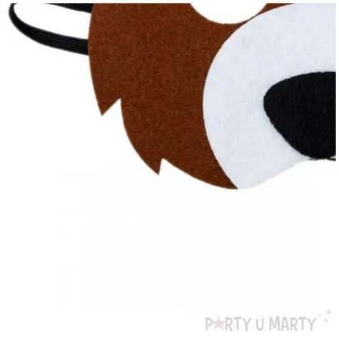 maska mis niedzwiedz filcowa kraszek